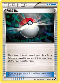 Poké Ball — Black & White