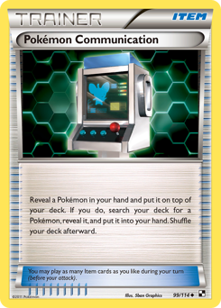 Pokémon Communication — Black & White