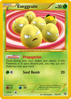 Exeggcute — Plasma Blast