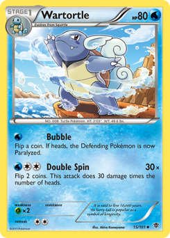 Wartortle — Plasma Blast