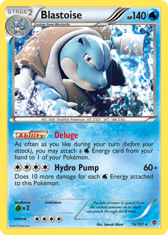 Blastoise — Plasma Blast