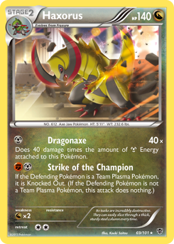 Haxorus — Plasma Blast