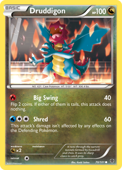 Druddigon — Plasma Blast