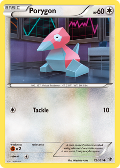 Porygon — Plasma Blast