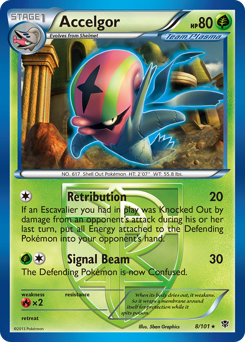 Accelgor — Plasma Blast