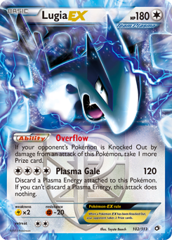 Lugia-EX — Legendary Treasures