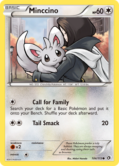 Minccino — Legendary Treasures