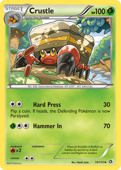 Crustle — Legendary Treasures