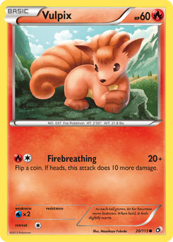 Vulpix — Legendary Treasures