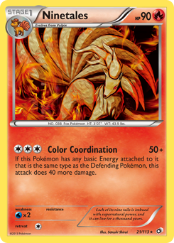 Ninetales — Legendary Treasures
