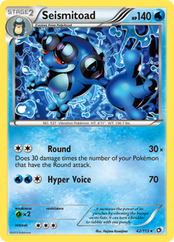 Seismitoad — Legendary Treasures