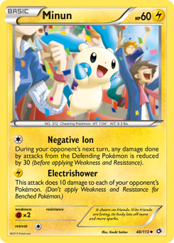 Minun — Legendary Treasures