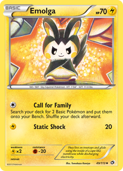 Emolga — Legendary Treasures