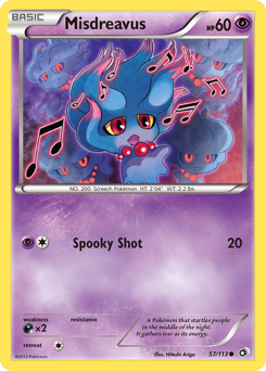Misdreavus — Legendary Treasures