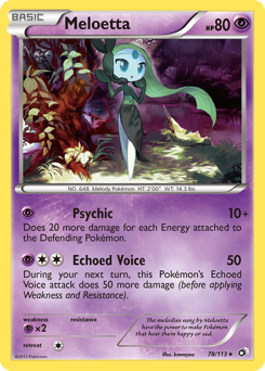Meloetta — Legendary Treasures
