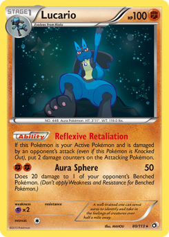 Lucario — Legendary Treasures
