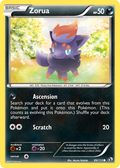 Zorua — Legendary Treasures