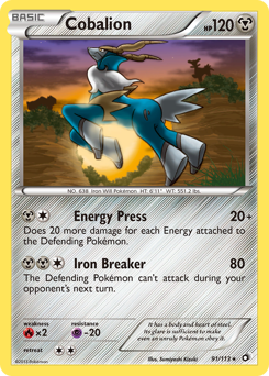 Cobalion — Legendary Treasures