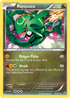 Rayquaza — Legendary Treasures
