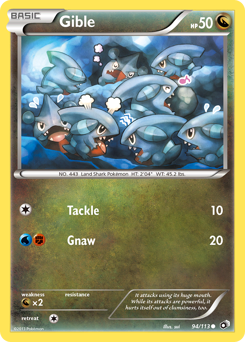 Gible — Legendary Treasures