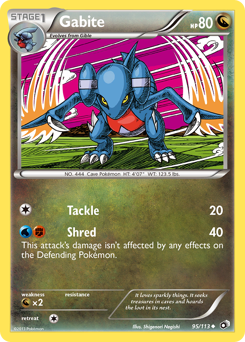 Gabite — Legendary Treasures