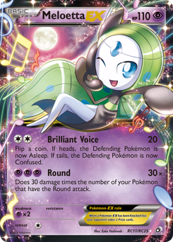 Meloetta-EX — Legendary Treasures