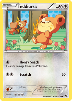 Teddiursa — Legendary Treasures