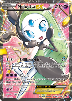 Meloetta-EX — Legendary Treasures