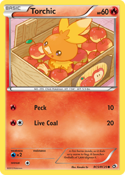 Torchic — Legendary Treasures