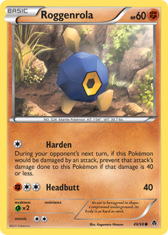 Roggenrola — Emerging Powers