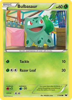Bulbasaur — Dark Explorers