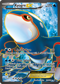 Kyogre-EX — Dark Explorers