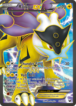 Raikou-EX — Dark Explorers