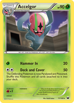 Accelgor — Dark Explorers