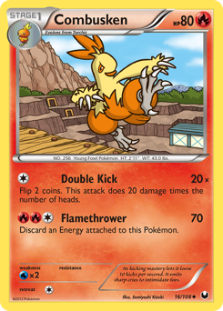 Combusken — Dark Explorers