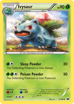Ivysaur — Dark Explorers