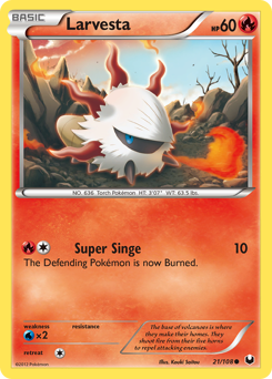 Larvesta — Dark Explorers