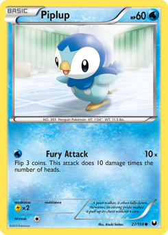 Piplup — Dark Explorers