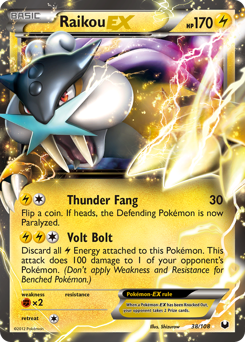 Raikou-EX — Dark Explorers