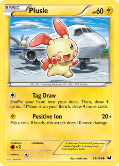 Plusle — Dark Explorers