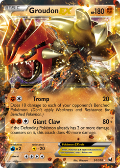 Groudon-EX — Dark Explorers