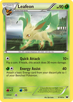 Leafeon — Dark Explorers