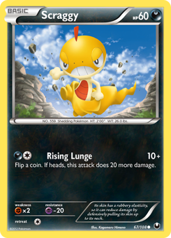 Scraggy — Dark Explorers