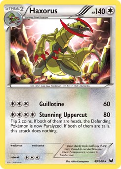 Haxorus — Dark Explorers