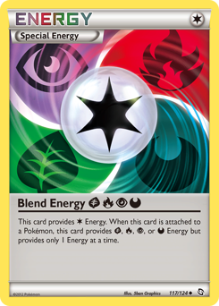 Blend Energy GrassFirePsychicDarkness — Dragons Exalted