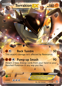 Terrakion-EX — Dragons Exalted