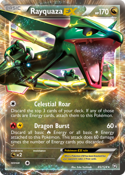 Rayquaza-EX — Dragons Exalted