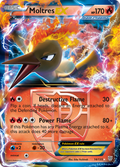 Moltres-EX — Plasma Storm