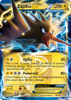 Zapdos-EX — Plasma Storm