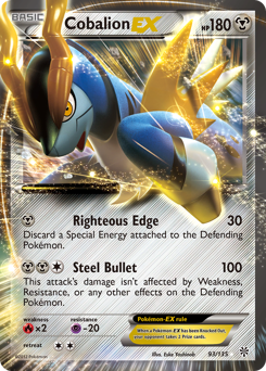 Cobalion-EX — Plasma Storm